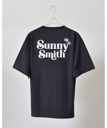 【SUNNY SMITH】11.6ウルトラヘビーオンス Heavy Smith刺繍ロゴTシャツ