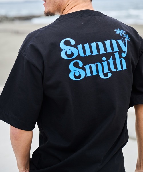 Sunny Smith(サニースミス)の「【SUNNY SMITH】11.6ウルトラヘビーオンス Heavy Smith刺繍ロゴTシャツ(Tシャツ/カットソー・レディース・チャコールグレー/ブラック/オフホワイト・LARGE/MEDIUM)」の12枚目の写真