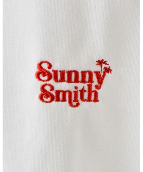 Sunny Smith(サニースミス)の「【SUNNY SMITH】11.6ウルトラヘビーオンス Heavy Smith刺繍ロゴTシャツ(Tシャツ/カットソー・レディース・チャコールグレー/ブラック/オフホワイト・LARGE/MEDIUM)」の17枚目の写真