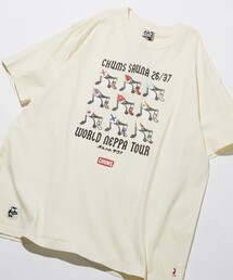 CHUMS(`X)CHUMS×SAUVENIR/`X×TExjA ʒ WORLD NEPPA TOUR Tee/[hMgcA[TVc/TEi(TVc/Jbg\[)