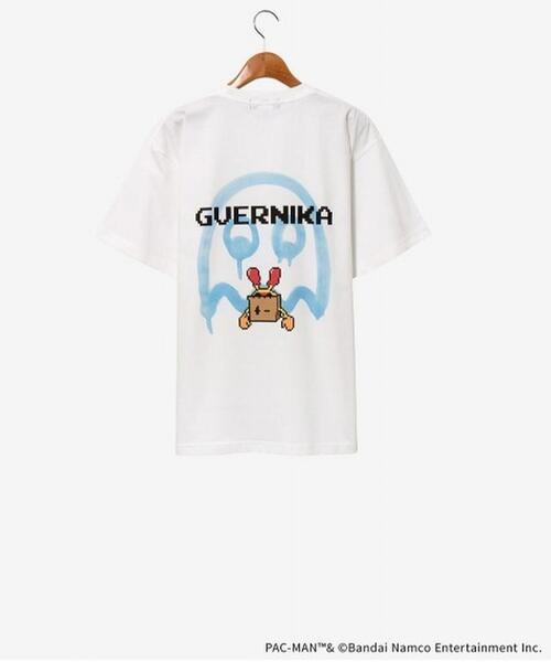 ROYAL FLASH(ロイヤルフラッシュ)の「【GUERNIKA×パックマン】PAC-MAN PRINT T SHIRT / ANONY-PAC-MAN(Tシャツ/カットソー・メンズ・ホワイト・L/XL/2XL/M)」の5枚目の写真
