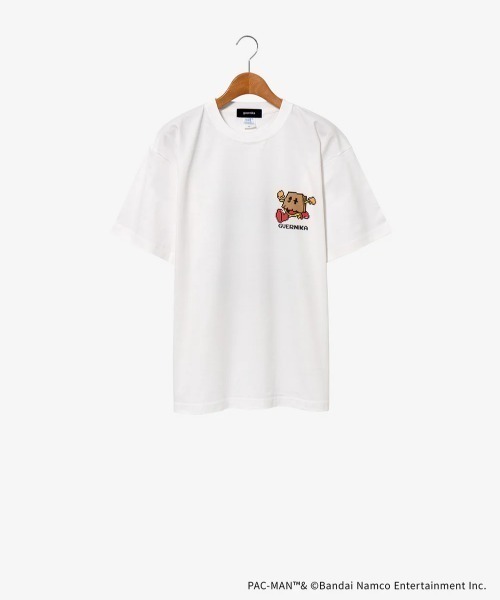 ROYAL FLASH(ロイヤルフラッシュ)の「【GUERNIKA×パックマン】PAC-MAN PRINT T SHIRT / ANONY-PAC-MAN(Tシャツ/カットソー・メンズ・ホワイト・L/XL/2XL/M)」の1枚目の写真