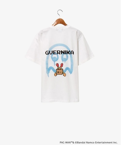 ROYAL FLASH(ロイヤルフラッシュ)の「【GUERNIKA×パックマン】PAC-MAN PRINT T SHIRT / ANONY-PAC-MAN(Tシャツ/カットソー・メンズ・ホワイト・L/XL/2XL/M)」の2枚目の写真