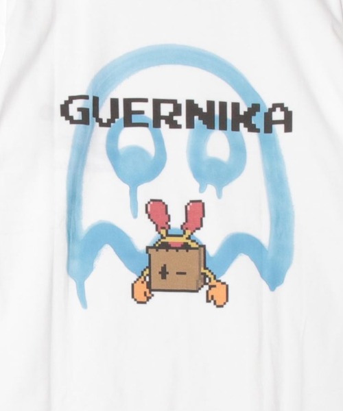 ROYAL FLASH(ロイヤルフラッシュ)の「【GUERNIKA×パックマン】PAC-MAN PRINT T SHIRT / ANONY-PAC-MAN(Tシャツ/カットソー・メンズ・ホワイト・L/XL/2XL/M)」の4枚目の写真