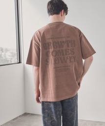 《UNISEX》ピグメントロゴTシャツ