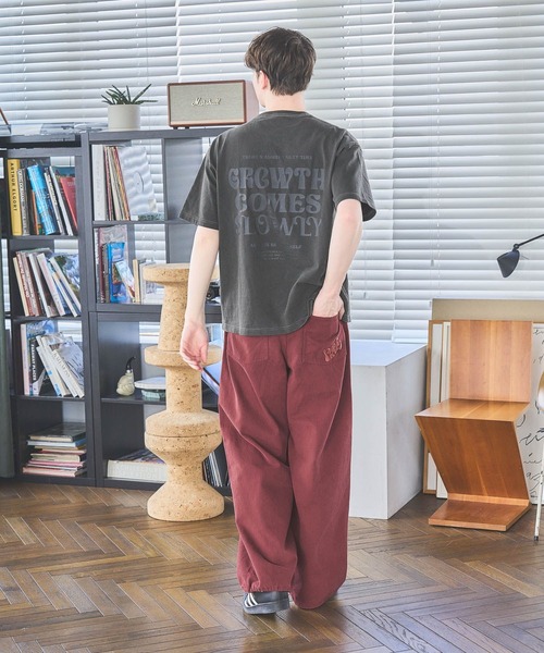 PBLIM(ページボーイリム)の「《UNISEX》ピグメントロゴTシャツ(Tシャツ/カットソー・レディース・チャコールグレー/ピンク/ブラウン・LARGE/MEDIUM)」の10枚目の写真