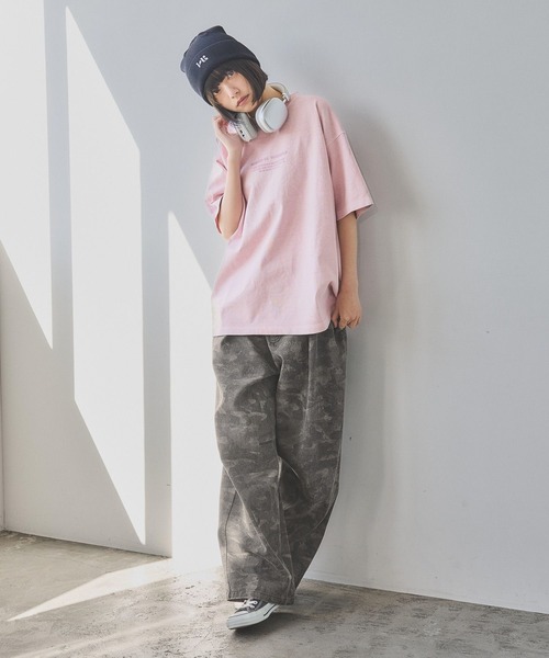 PBLIM(ページボーイリム)の「《UNISEX》ピグメントロゴTシャツ(Tシャツ/カットソー・レディース・チャコールグレー/ピンク/ブラウン・LARGE/MEDIUM)」の22枚目の写真