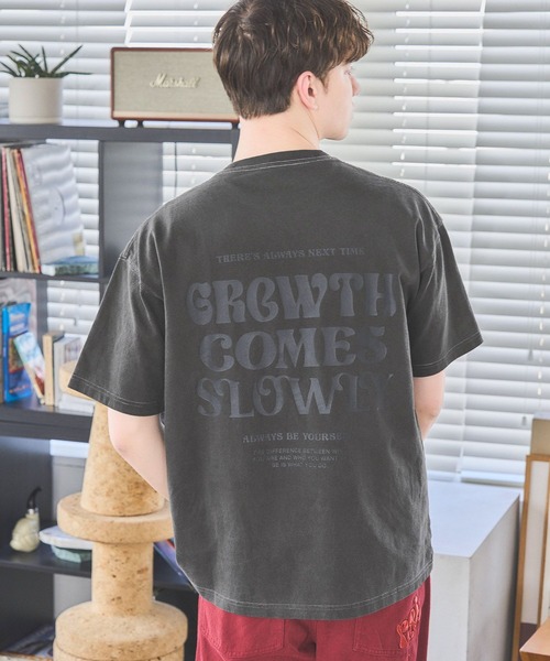 PBLIM(ページボーイリム)の「《UNISEX》ピグメントロゴTシャツ(Tシャツ/カットソー・レディース・チャコールグレー/ピンク/ブラウン・LARGE/MEDIUM)」の15枚目の写真