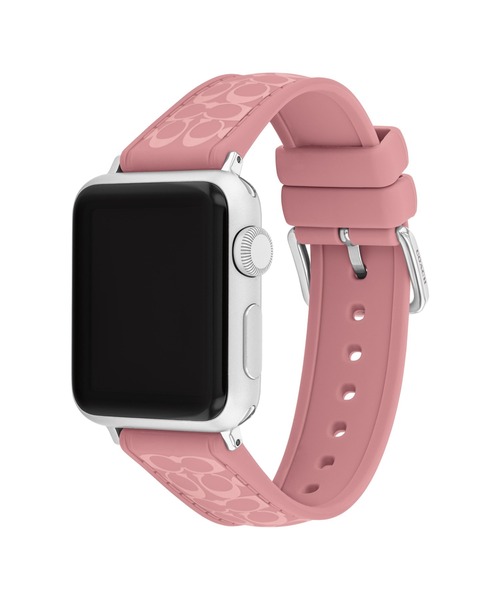 COACH(コーチ)の「【COACH】 コーチ APPLE WATCHストラップ(デジタル腕時計・レディース・ホワイト/ピンク/ブラック/スモークピンク/ネイビー・FREE)」の7枚目の写真
