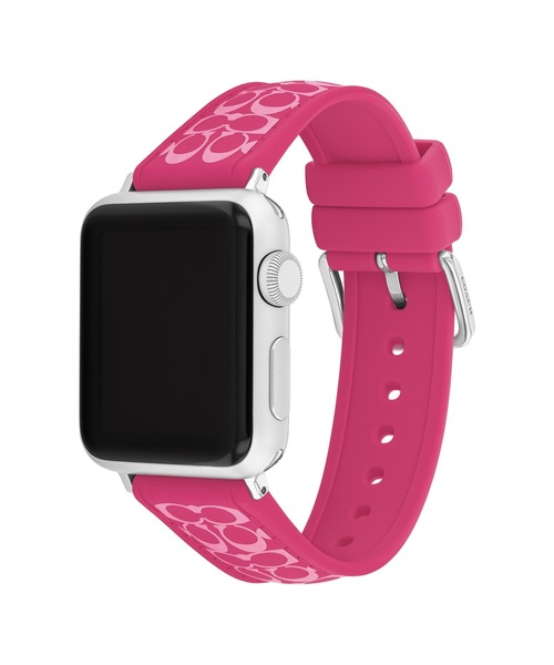 COACH(コーチ)の「【COACH】 コーチ APPLE WATCHストラップ(デジタル腕時計・レディース・ホワイト/ピンク/ブラック/スモークピンク/ネイビー・FREE)」の11枚目の写真