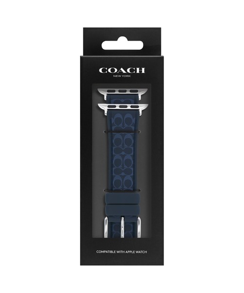 COACH(コーチ)の「【COACH】 コーチ APPLE WATCHストラップ(デジタル腕時計・レディース・ホワイト/ピンク/ブラック/スモークピンク/ネイビー・FREE)」の18枚目の写真