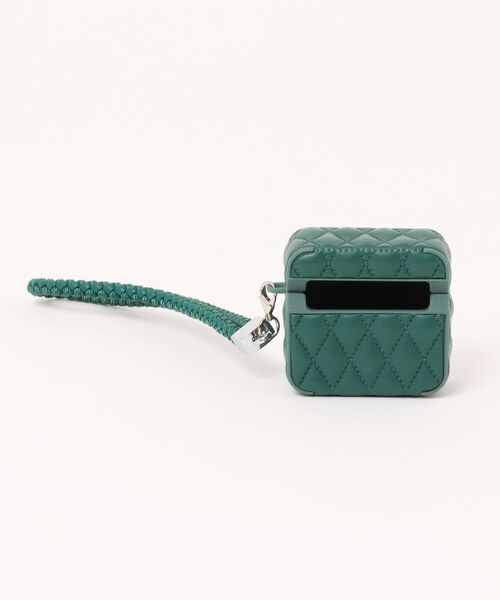 Fun & Daily(ファンアンドデイリー)の「Leather Quilt AirPods 4 Case / エアポッズ4(ヘッドフォン/イヤホン・レディース・パープル/グリーン/ブラック/ブルー/オレンジ・FREE)」の6枚目の写真