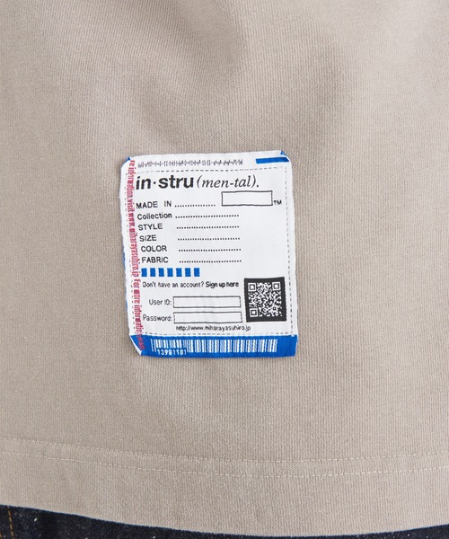 In・stru(men-tal).(インストルメンタル)の「【MIHARAYASUHIRO/ミハラヤスヒロ】HEAVY WEIGHT JERSEY POCKET SS TEE(Tシャツ/カットソー・メンズ・ブラック/ホワイト/ライトグレー・44/46/48)」の7枚目の写真