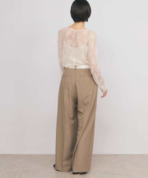 KBF（ケイビーエフ）の「サイドタックスラックス（その他パンツ・レディース・ベージュ系その他/ブラック・36/38）」の19枚目の写真