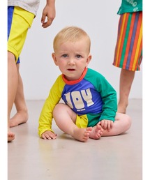 BOBO CHOSES（ボボショーズ）の「Joy color block swim T-shirt（水着・キッズ）」