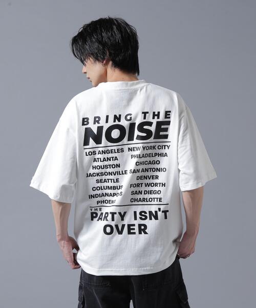 DANKE SCHON(ダンケシェーン)の「【WEB&DEPOT限定】DankeSchon/ダンケシェーン/16OE S/S TEE NOISE(Tシャツ/カットソー・メンズ・ブラック/ホワイト・S/M/L)」の1枚目の写真