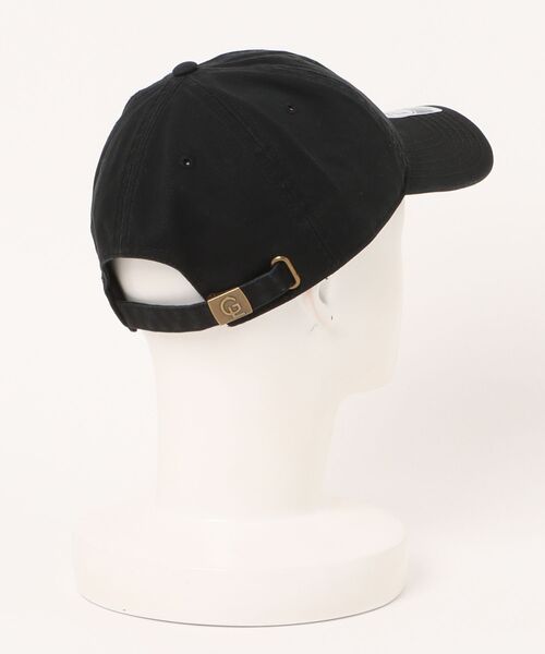 SPINNS（スピンズ）の「ストリートコットンキャップ/ワンポイント刺繍ロゴSG（キャップ・メンズ・ブラック/グリーン・ONESIZE）」の3枚目の写真