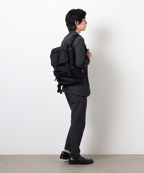COMME CA ISM（コムサイズム）の「【PC収納可能】多機能リュック（バックパック/リュック・メンズ・ブラック・FREE）」の3枚目の写真