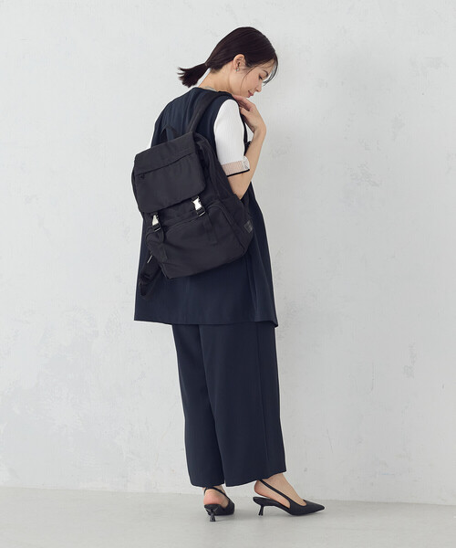 COMME CA ISM（コムサイズム）の「【PC収納可能】多機能リュック（バックパック/リュック・メンズ・ブラック・FREE）」の7枚目の写真