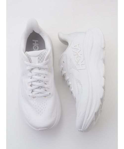 HOKA（ホカ）の「【HOKA ONE ONE】W CLIFTON 10（スニーカー・レディース・ホワイト・23cm/23.5cm/24cm/24.5cm/25cm）」の7枚目の写真