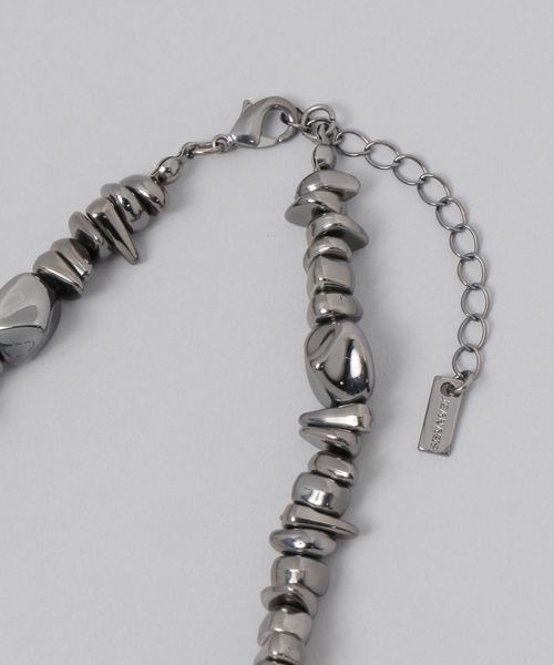 JEANASIS（ジーナシス）の「タンスイパールチャームネックレス/414121（ネックレス・レディース・シルバー/ブラック/シルバー系その他・FREE）」の14枚目の写真