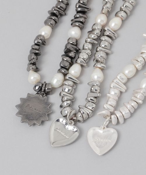 JEANASIS（ジーナシス）の「タンスイパールチャームネックレス/414121（ネックレス・レディース・シルバー/ブラック/シルバー系その他・FREE）」の15枚目の写真