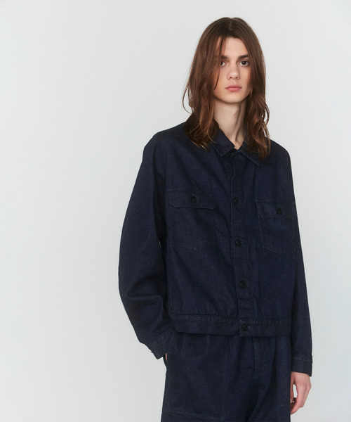 VICTIM(ヴィクティム)の「VICTIM ヴィクティム / DENIM EASY SHORTS セットアップデニムイージーショーツ ショートパンツ / VTM-25-P-006(その他パンツ・メンズ・ブルー/オフホワイト・2)」の13枚目の写真