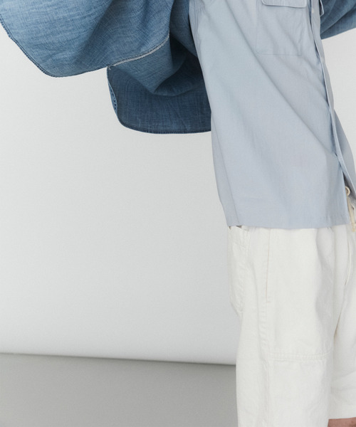 VICTIM(ヴィクティム)の「VICTIM ヴィクティム / DENIM EASY SHORTS セットアップデニムイージーショーツ ショートパンツ / VTM-25-P-006(その他パンツ・メンズ・ブルー/オフホワイト・2)」の20枚目の写真