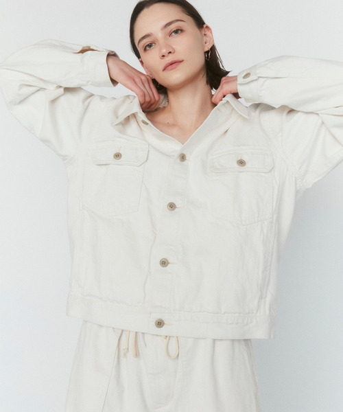 VICTIM(ヴィクティム)の「VICTIM ヴィクティム / DENIM EASY SHORTS セットアップデニムイージーショーツ ショートパンツ / VTM-25-P-006(その他パンツ・メンズ・ブルー/オフホワイト・2)」の22枚目の写真