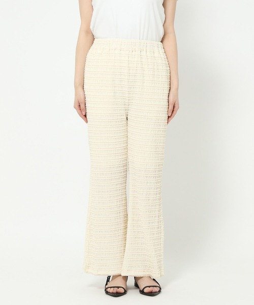ミニシャーリングフレアパンツ 451869 LOWRYS FARM パンツ ミニシャーリングフレアパンツ 451869