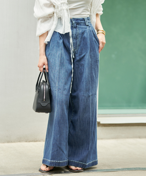plage（プラージュ）の「R'IAM ルーズワイドデニム（その他