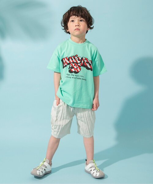 BREEZE(ブリーズ)の「【接触冷感/ジュニア対応】サマーエール シャーベットパンツ(その他パンツ・キッズ・ミント/サックスブルー/ライム/ピンク/ライトグレー・140/130/120/110/100/90/80/150)」の10枚目の写真