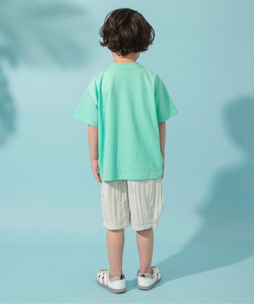 BREEZE(ブリーズ)の「【接触冷感/ジュニア対応】サマーエール シャーベットパンツ(その他パンツ・キッズ・ミント/サックスブルー/ライム/ピンク/ライトグレー・140/130/120/110/100/90/80/150)」の11枚目の写真