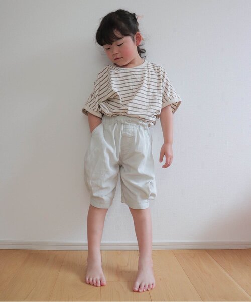 BREEZE(ブリーズ)の「【接触冷感/ジュニア対応】サマーエール シャーベットパンツ(その他パンツ・キッズ・ミント/サックスブルー/ライム/ピンク/ライトグレー・140/130/120/110/100/90/80/150)」の13枚目の写真