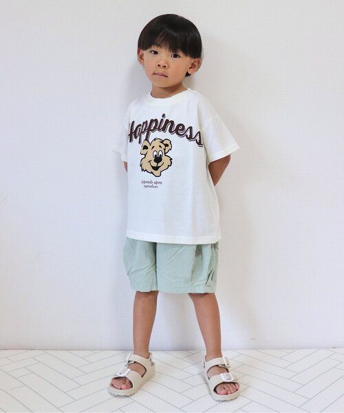 BREEZE(ブリーズ)の「【接触冷感/ジュニア対応】サマーエール シャーベットパンツ(その他パンツ・キッズ・ミント/サックスブルー/ライム/ピンク/ライトグレー・140/130/120/110/100/90/80/150)」の14枚目の写真