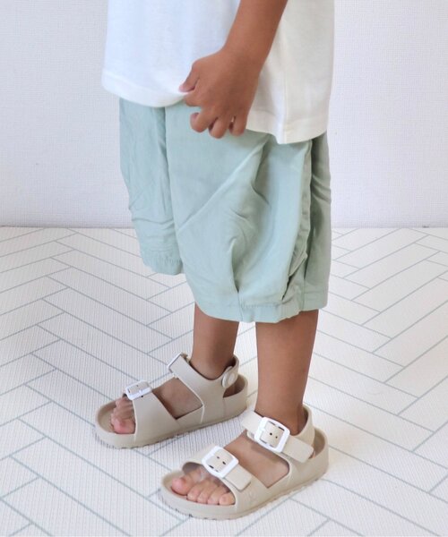 BREEZE(ブリーズ)の「【接触冷感/ジュニア対応】サマーエール シャーベットパンツ(その他パンツ・キッズ・ミント/サックスブルー/ライム/ピンク/ライトグレー・140/130/120/110/100/90/80/150)」の16枚目の写真