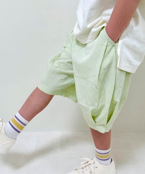 BREEZE(ブリーズ)の「【接触冷感/ジュニア対応】サマーエール シャーベットパンツ(その他パンツ・キッズ・ミント/サックスブルー/ライム/ピンク/ライトグレー・140/130/120/110/100/90/80/150)」の18枚目の写真