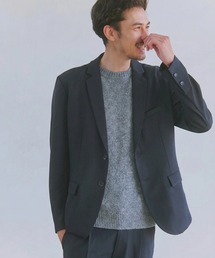 MAGASIN DE MODE TOOLS（マガジンデモードトゥールズ）の「【MAGASIN DE MODE TOOLS】イージーストレッチ セットアップ　ジャケット＆パンツ 2点セット 軽量/手洗い可能（スーツセット）」