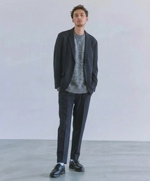 MAGASIN DE MODE TOOLS（マガジンデモードトゥールズ）の「【MAGASIN DE MODE TOOLS】イージーストレッチ セットアップ　ジャケット＆パンツ 2点セット 軽量/手洗い可能（スーツセット）」