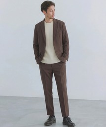 SETUP7（セットアップセブン）の「【MAGASIN DE MODE TOOLS】イージーストレッチ セットアップ　ジャケット＆パンツ 2点セット 軽量/手洗い可能（スーツセット）」