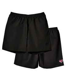 EVOLUTION（エボリューション）の「ヤシの木モチーフ　着心地が良すぎるショートパンツ（その他パンツ）」