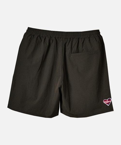 ESSENTIALS ブラック ショート　パンツ S FOG ESSENTIALS エッセンシャルズ メッシュショートパンツ