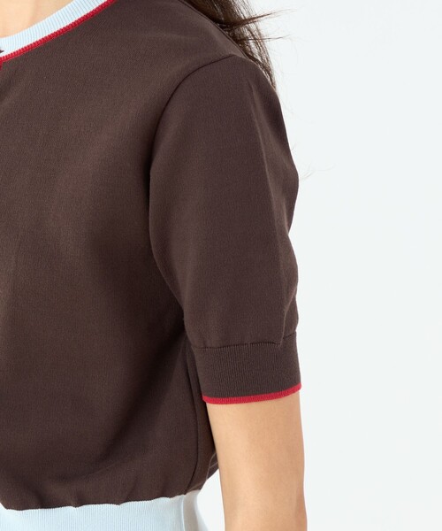 有村架純 海のはじまり】□ドライコットン ハーフスリーブカーディガン