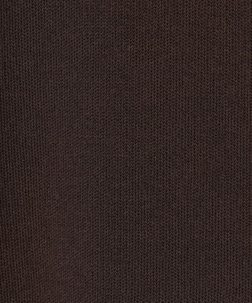 MACPHEE(マカフィー)の「ドライコットン ハーフスリーブカーディガン(カーディガン/ボレロ・レディース・ライトブルー/ダークブラウン/ブルー系その他/ネイビー・S)」の9枚目の写真