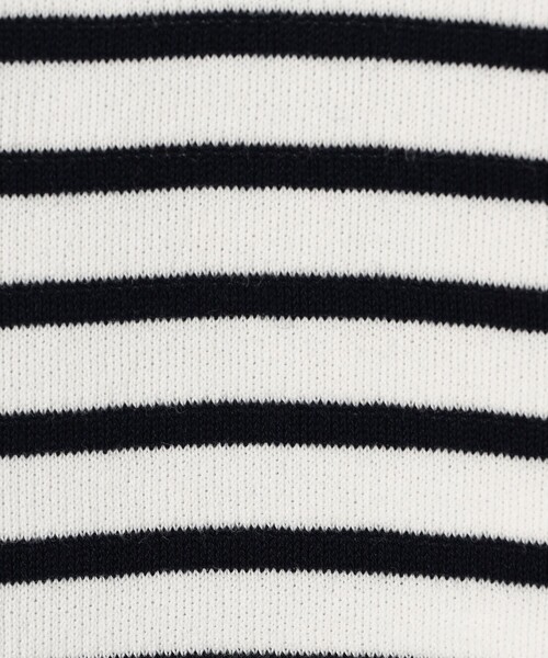 MACPHEE(マカフィー)の「ドライコットン ハーフスリーブカーディガン(カーディガン/ボレロ・レディース・ライトブルー/ダークブラウン/ブルー系その他/ネイビー・S)」の12枚目の写真