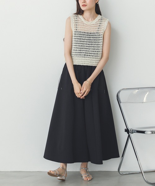 hunch（ハンチ）の「撥水 フレアスカート（スカート・レディース・レッド/ブラウン/ブラック・FREE）」の20枚目の写真