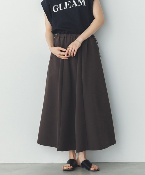 hunch（ハンチ）の「撥水 フレアスカート（スカート・レディース・レッド/ブラウン/ブラック・FREE）」の11枚目の写真