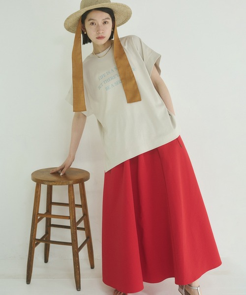 hunch（ハンチ）の「撥水 フレアスカート（スカート・レディース・レッド/ブラウン/ブラック・FREE）」の17枚目の写真