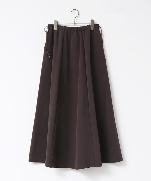 hunch（ハンチ）の「撥水 フレアスカート（スカート・レディース・レッド/ブラウン/ブラック・FREE）」の4枚目の写真