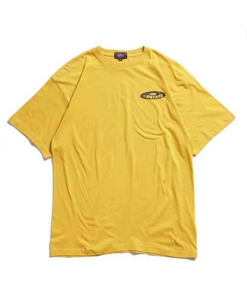 ROTAR（ローター）の「RECORD 1p  Tee（Tシャツ/カットソー・メンズ・ホワイト/ブラック/イエロー系その他・SMALL/MEDIUM/LARGE/X-LARGE）」の4枚目の写真